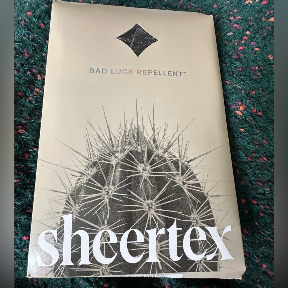 Rare Sheertex NWT Gold Glitter Rip-Resist Tights Size S